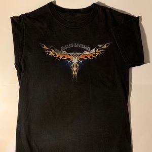 Vintage Harley Davidson Fire Bird T Shirt